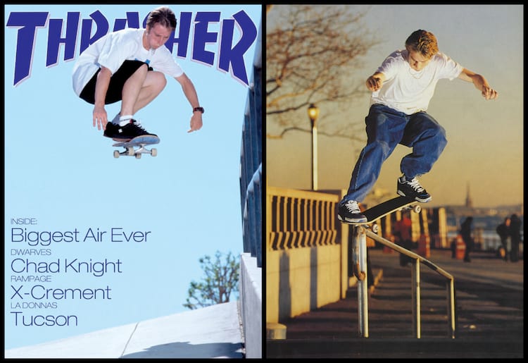Keith Hufnagel Classic Thrasher cover, October, '97 Photo Morf  Upstream crooks in NYC Photo Reda