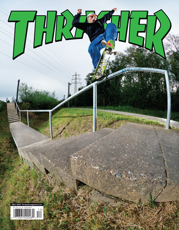 Jamie Foy Thrasher Cover December 2024