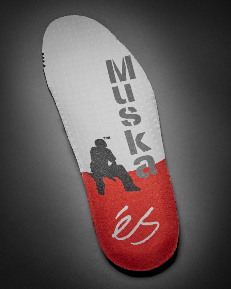 MUSKA Studio Tall blk red insole 1500