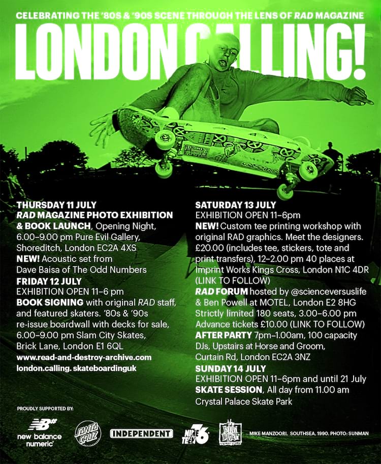 London Calling Flyer 1500