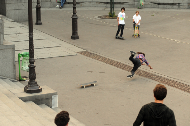 Burnout: Panama Jack Rides a Longboard