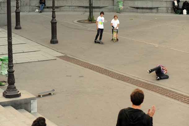 Burnout: Panama Jack Rides a Longboard