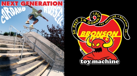 Cordano Russell for Bronson X Toy Machine