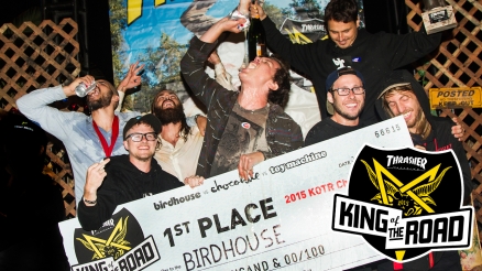 Birdhouse Wins 2015 King of the Road!