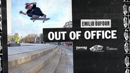 Emilio Dufour's "Out of Office" Vans Part