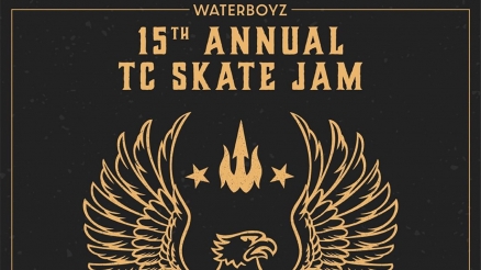 <span class='eventDate'>August 31, 2024</span><style>.eventDate {font-size:14px;color:rgb(150,150,150);font-weight:bold;}</style><br />Waterboyz Skateshop 15th Annual TC Skate Jam