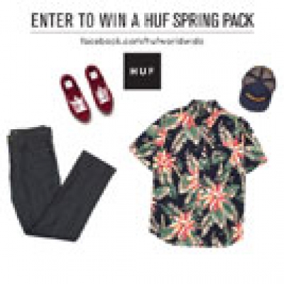 Win a Huf Spring Pack